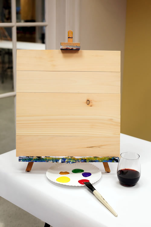 17.5x17 Wood Plank Board