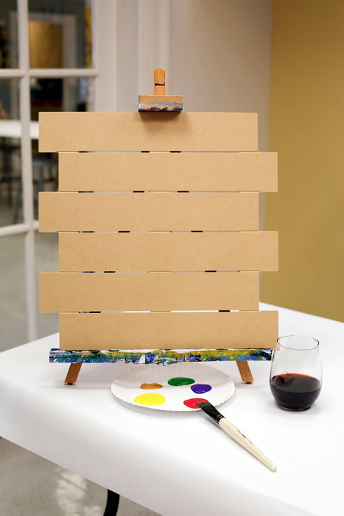 18x18 Wood Shiplap Pallet 